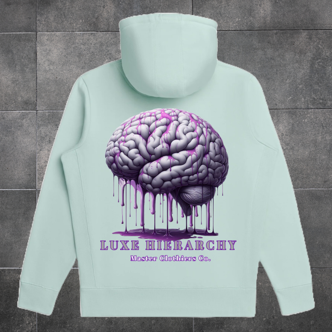 Wiz•Dem (Mint Green) Premium Hooded Sweatshirt