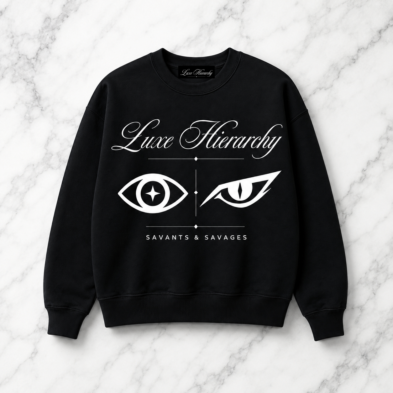 savantsandsavages,crewneck,sweatshirt,luxehierarchy,heavyweight,unisex