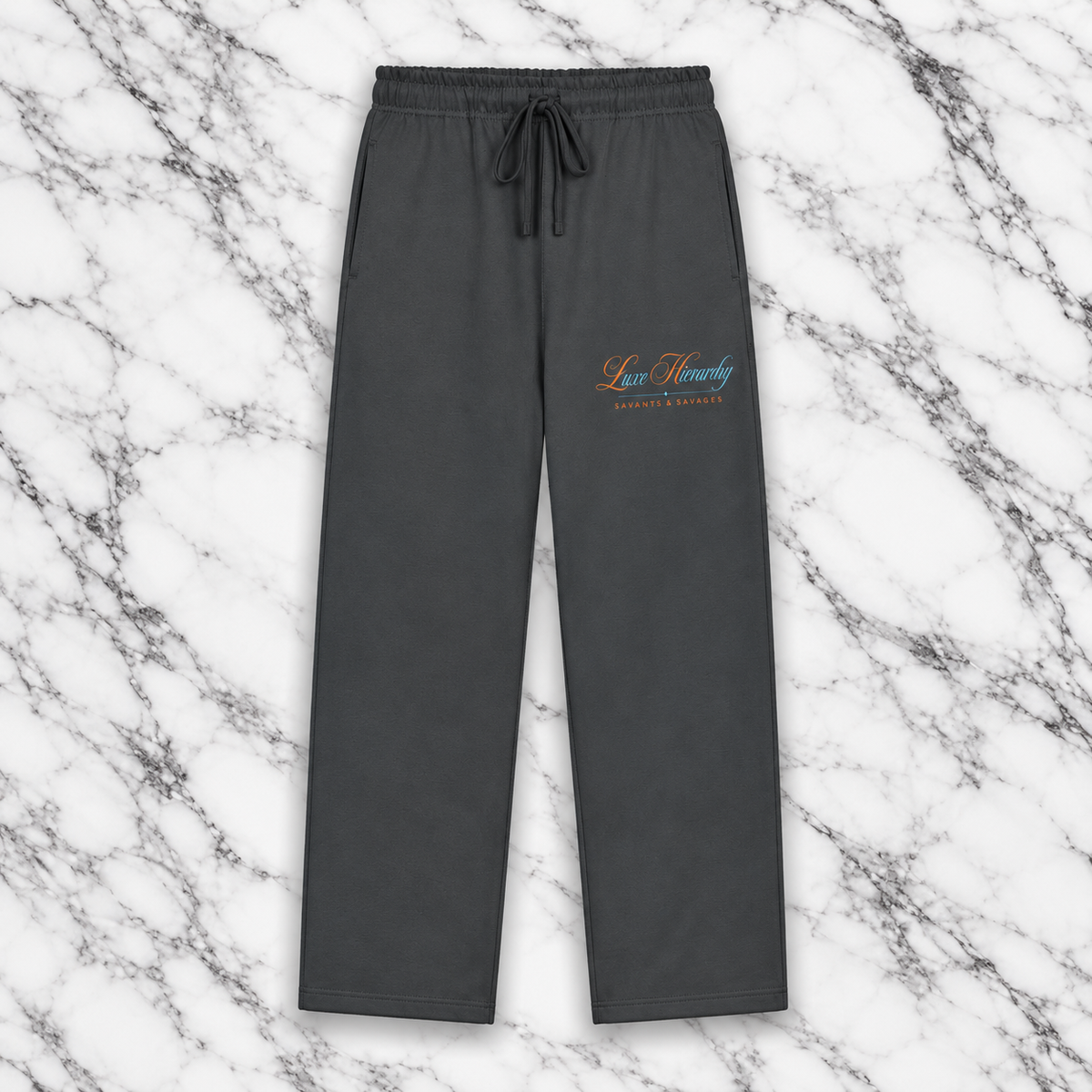 "Savants & Savages" Premium Straight-Leg Sweatpants