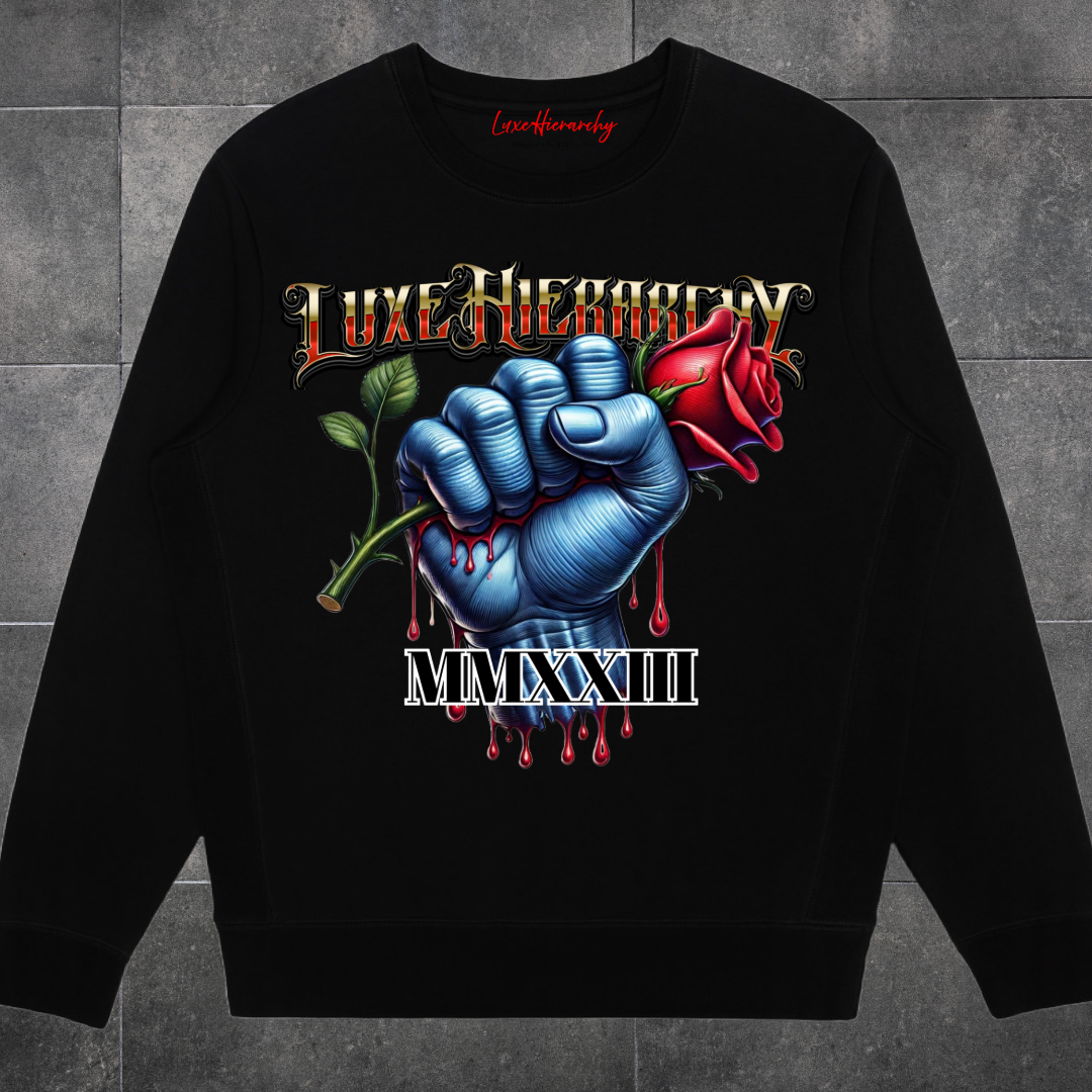 Sacrifice For Beauty (Black) Premium Crewneck Sweatshirt