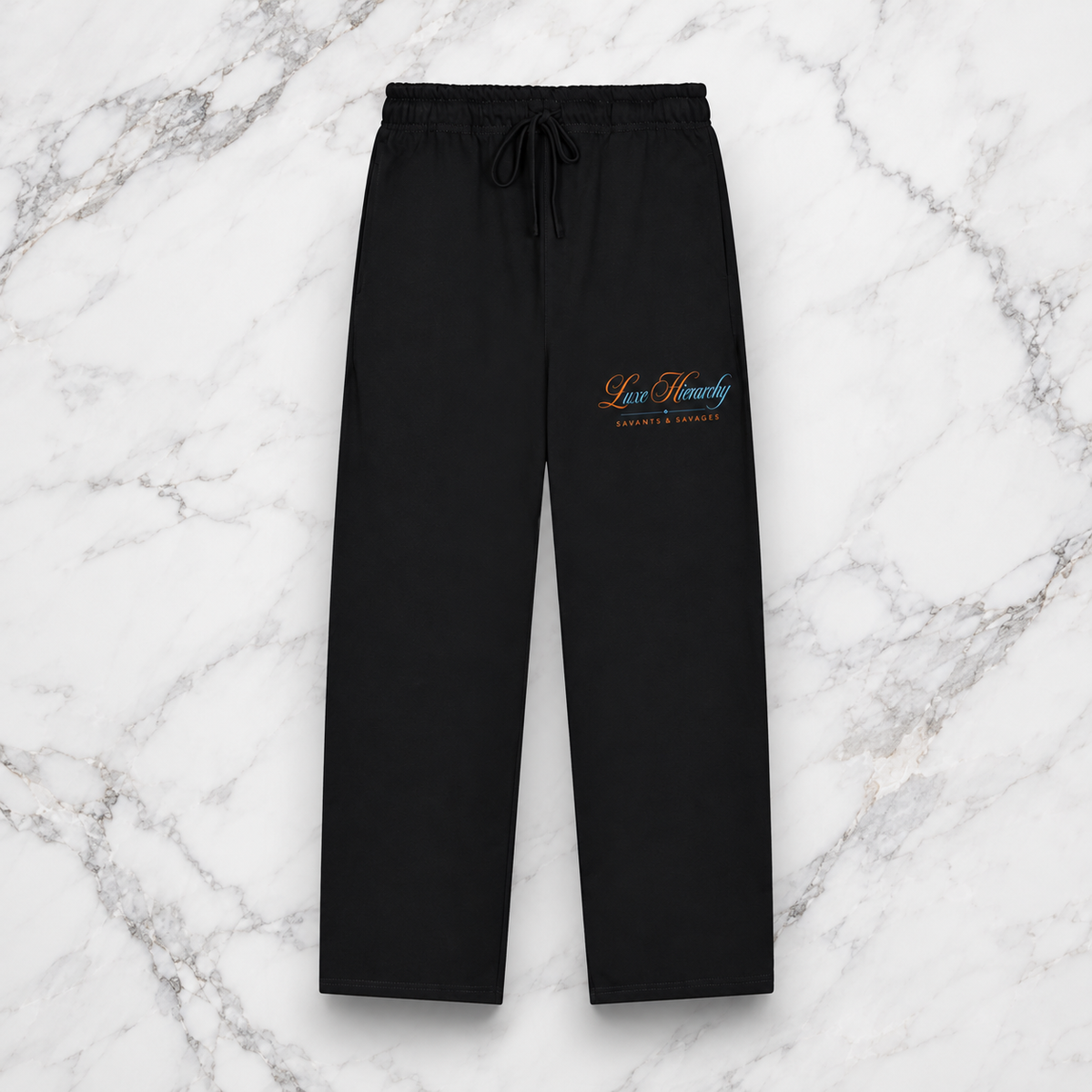 "Savants & Savages" Premium Straight-Leg Sweatpants