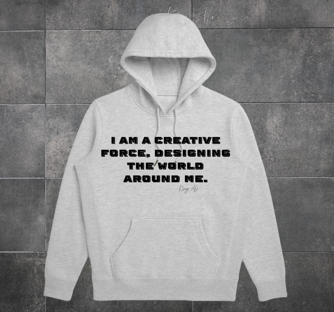 I Am A Creative Force (Heather Grey)