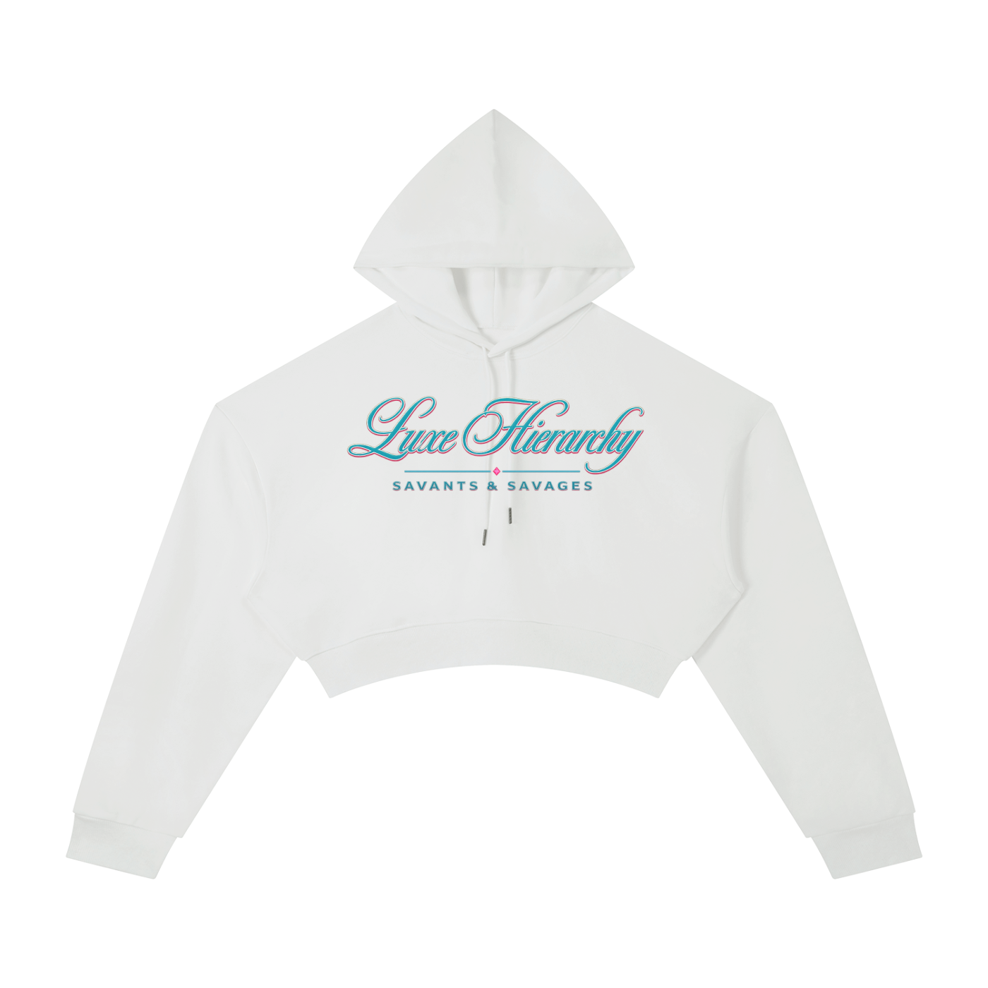 savantsandsavages,luxehierarchy,croppedhoodie,womens