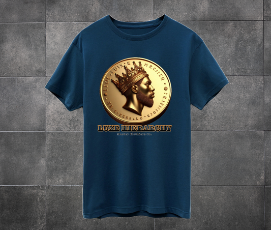 Almighty Dollar (King) Premium Tee (Navy Blue)