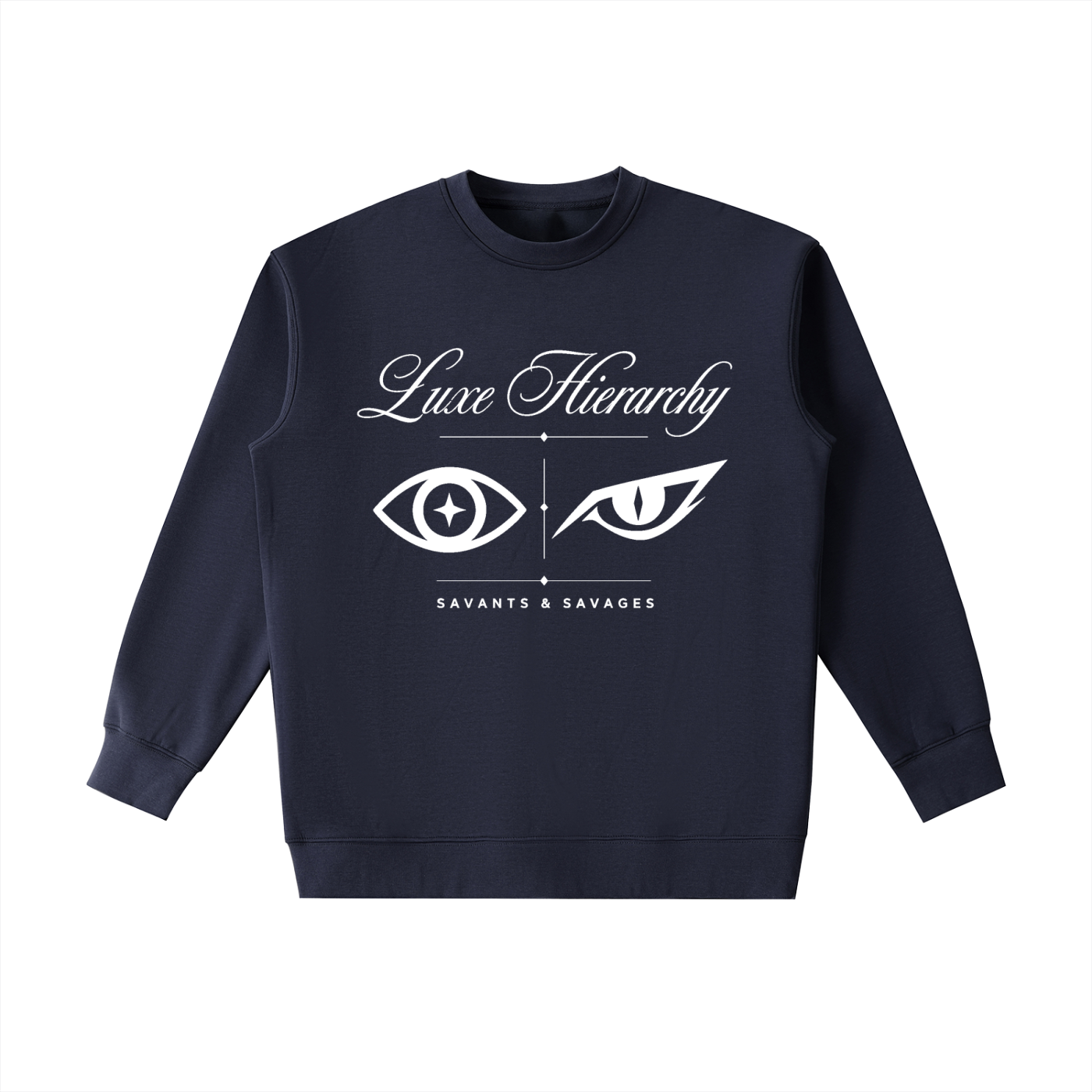 savantsandsavages,crewneck,sweatshirt,luxehierarchy,heavyweight,unisex