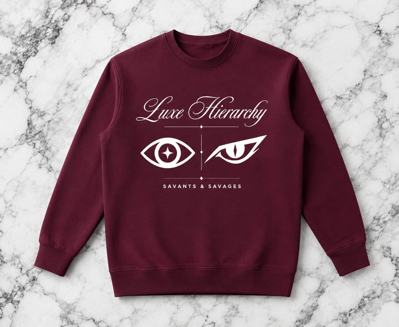 savantsandsavages,crewneck,sweatshirt,luxehierarchy,heavyweight,unisex