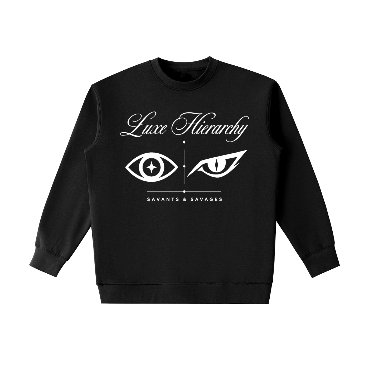 savantsandsavages,crewneck,sweatshirt,luxehierarchy,heavyweight,unisex