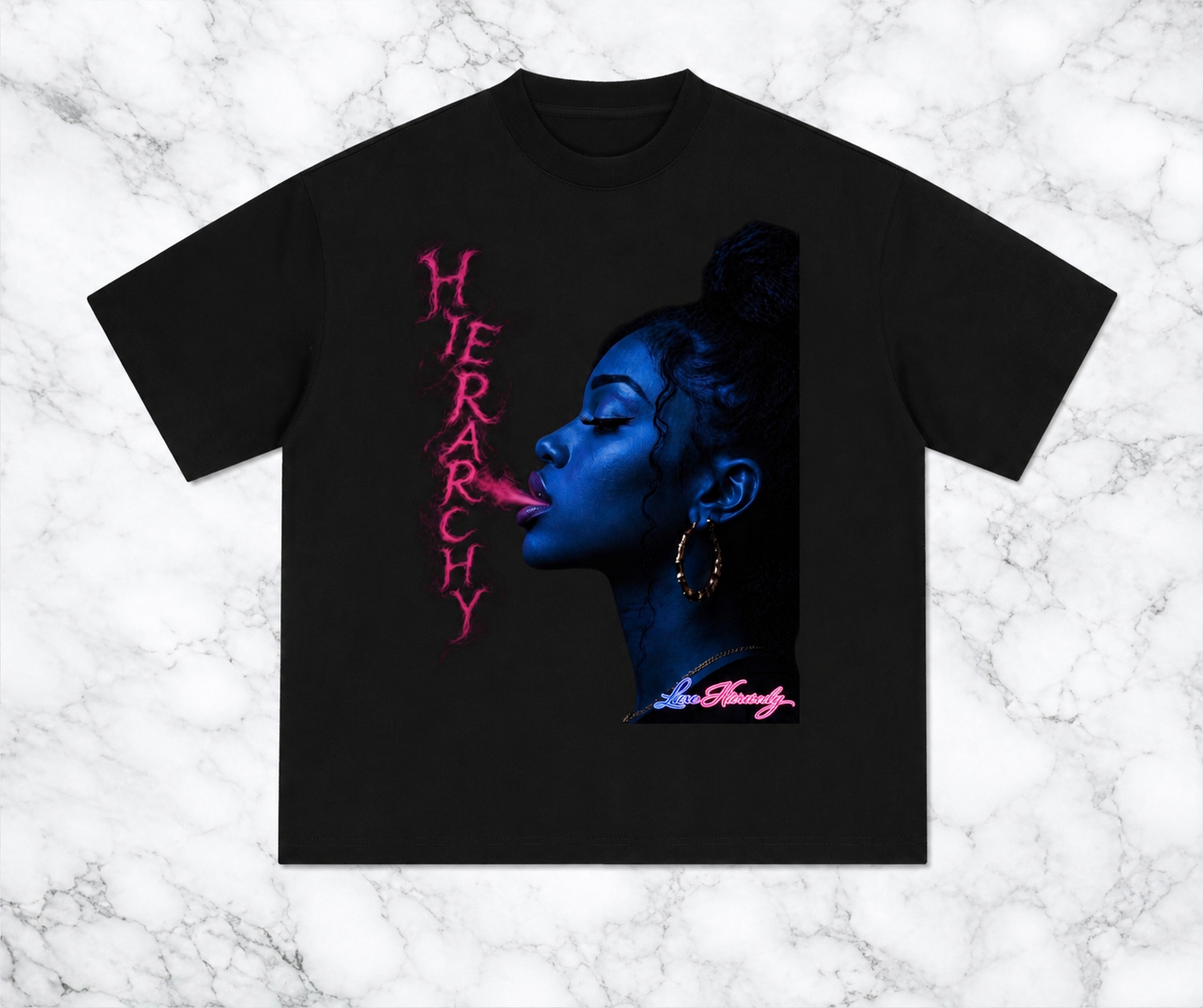 Nocturnal Aura Boxy Oversized T-Shirt