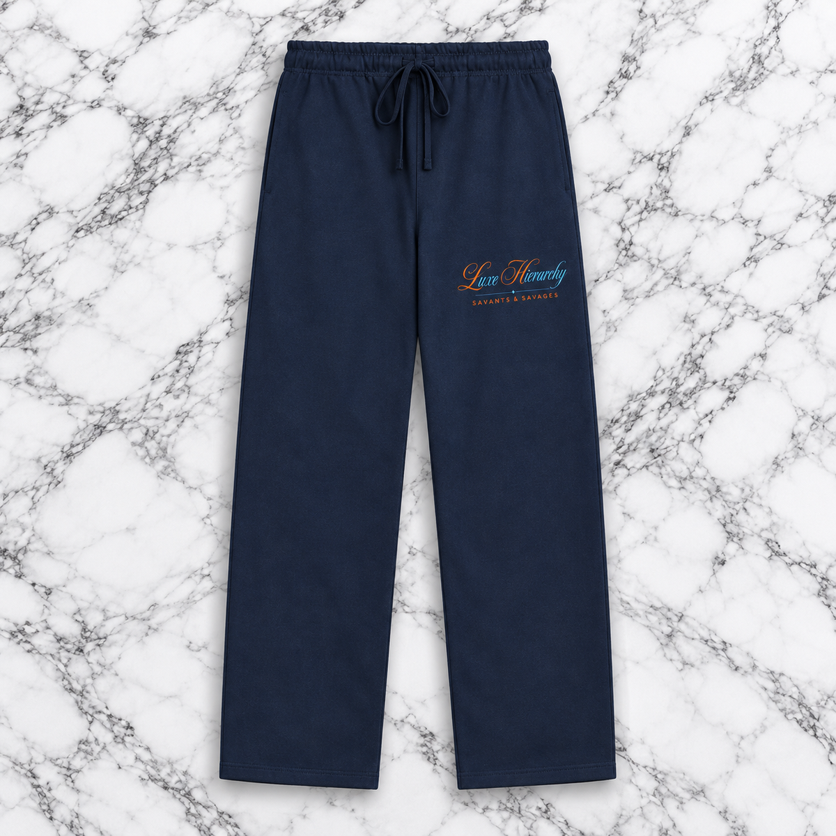 "Savants & Savages" Premium Straight-Leg Sweatpants