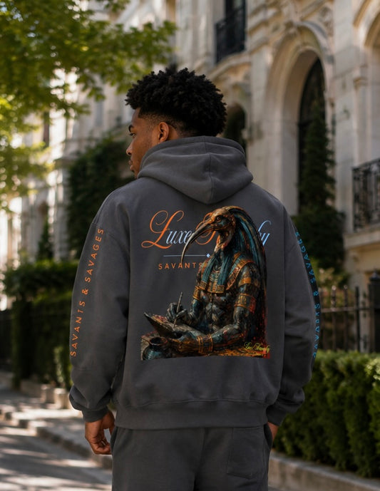 O.G Trismegistus Oversized Fleece Boxy Hoodie