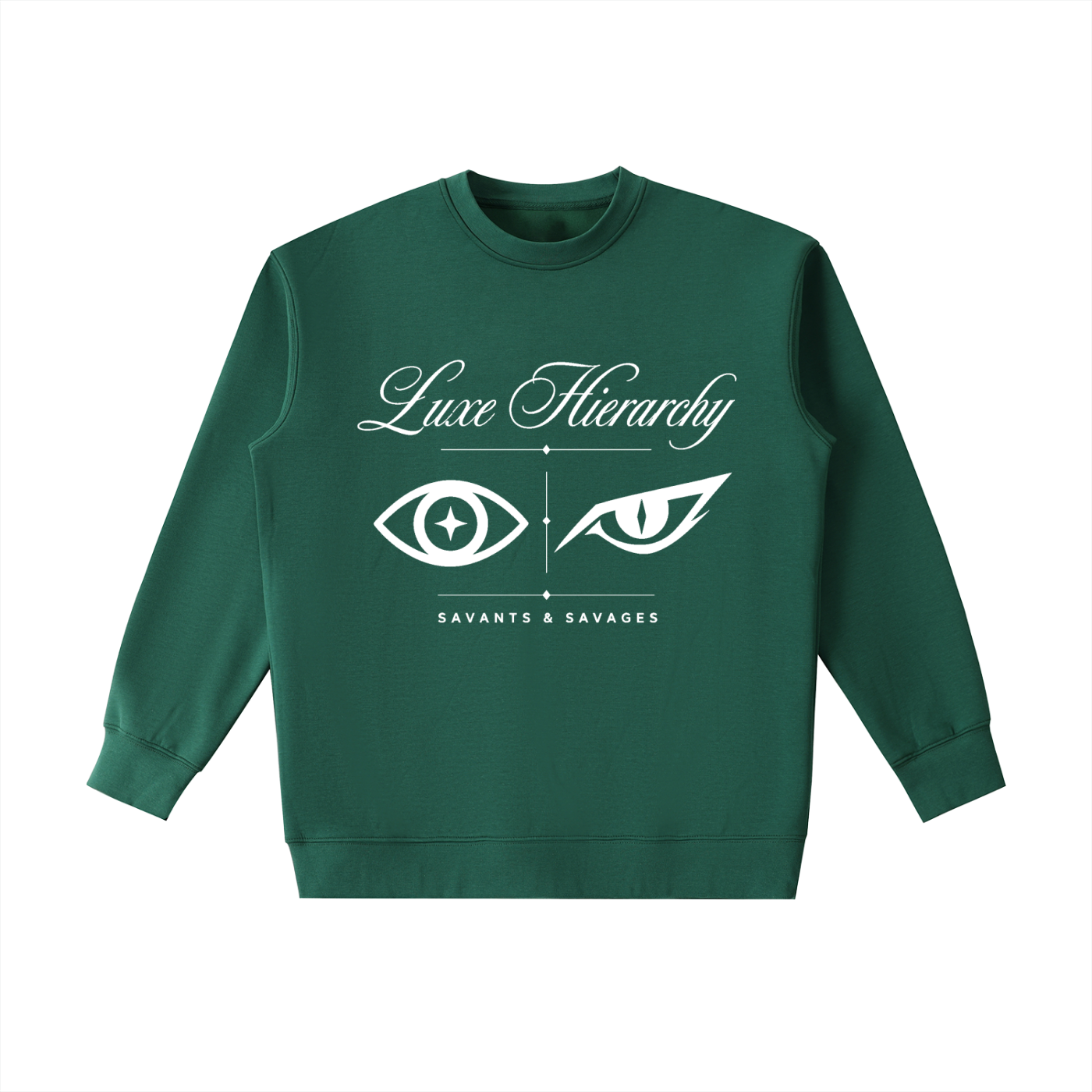 savantsandsavages,crewneck,sweatshirt,luxehierarchy,heavyweight,unisex
