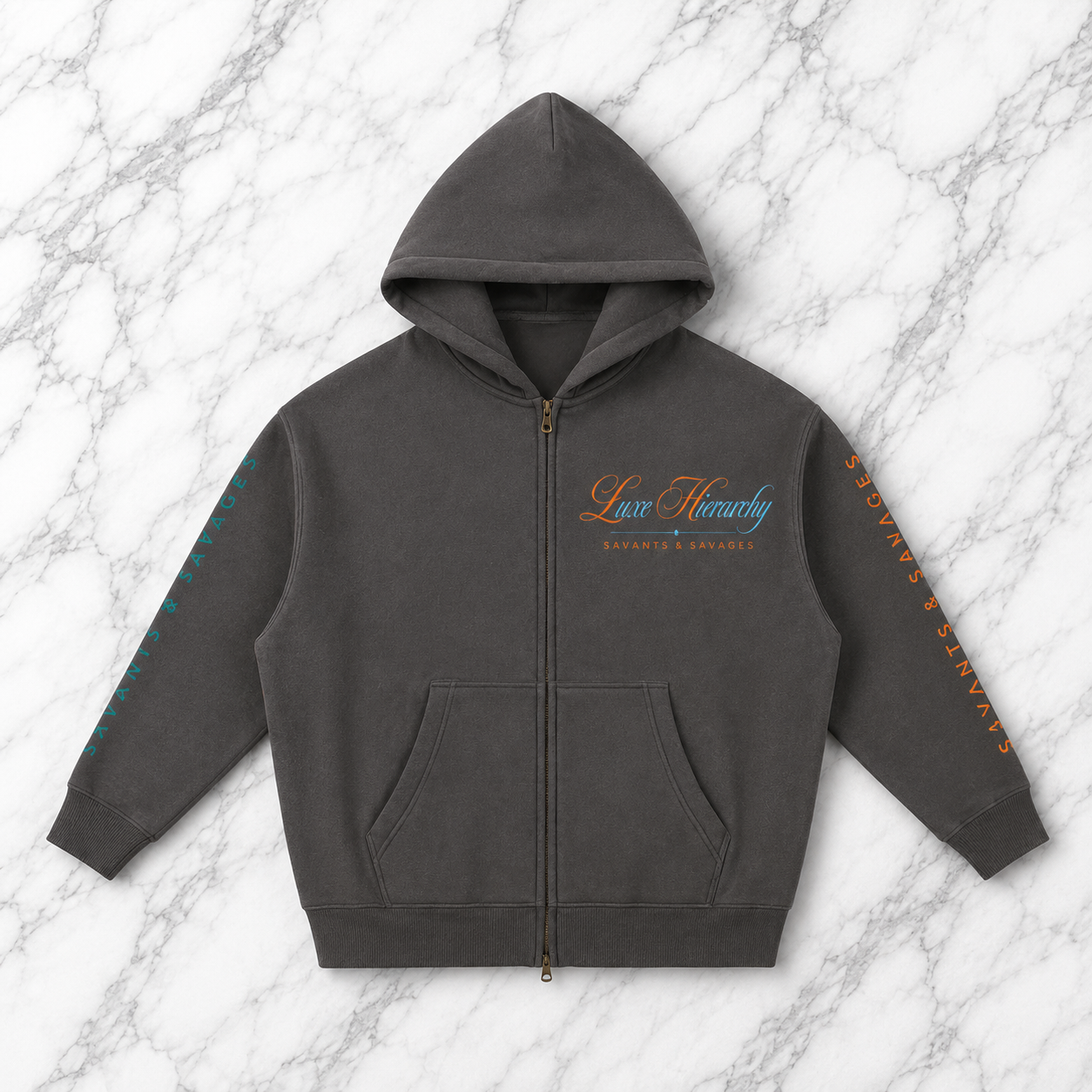 O.G Trismegistus Oversized Fleece Boxy Hoodie