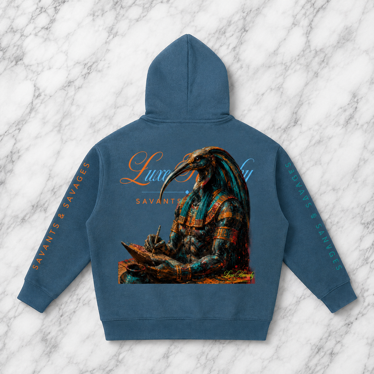 O.G Trismegistus Oversized Fleece Boxy Hoodie