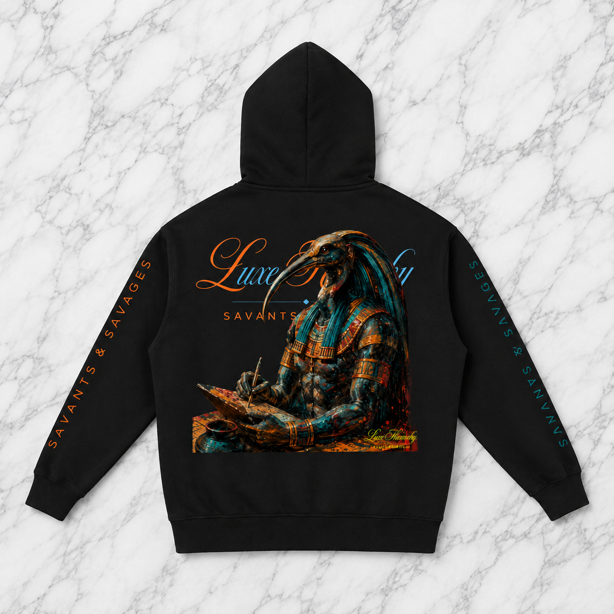 O.G Trismegistus Oversized Fleece Boxy Hoodie