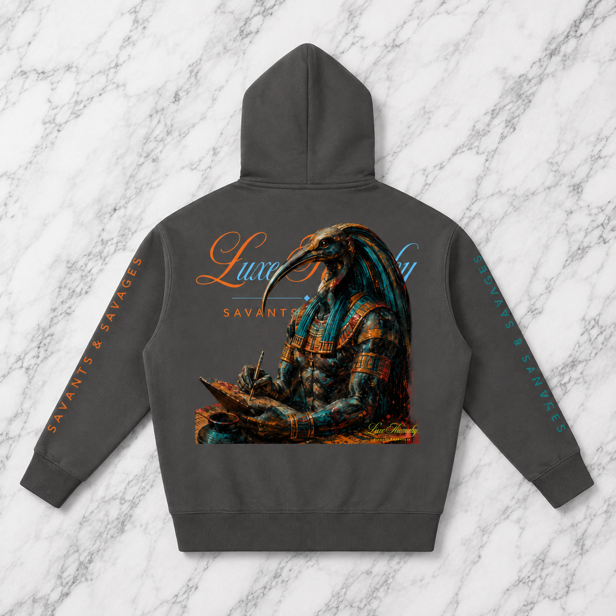 O.G Trismegistus Oversized Fleece Boxy Hoodie