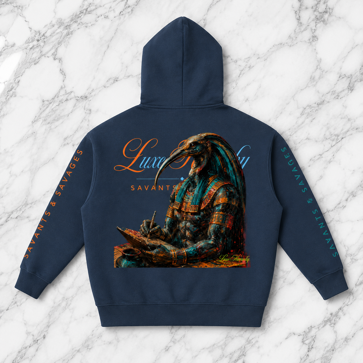 O.G Trismegistus Oversized Fleece Boxy Hoodie