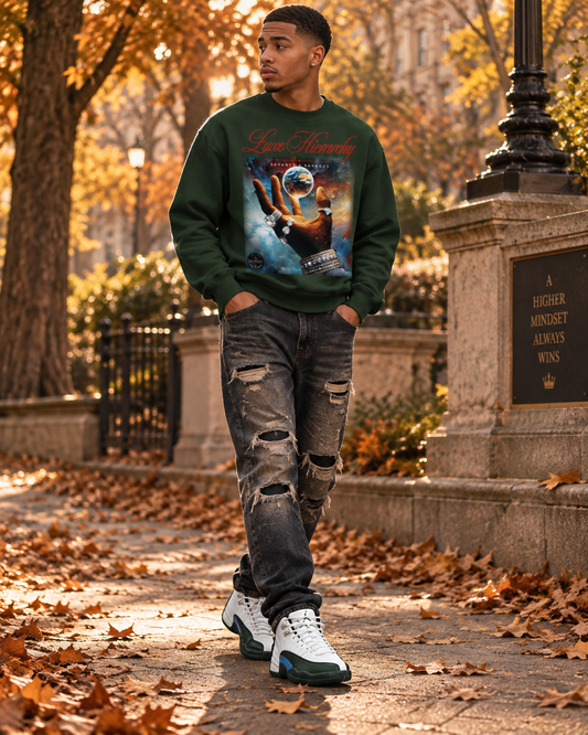 "I Am A Creative Force" Unisex Heavyweight Crewneck Sweatshirt