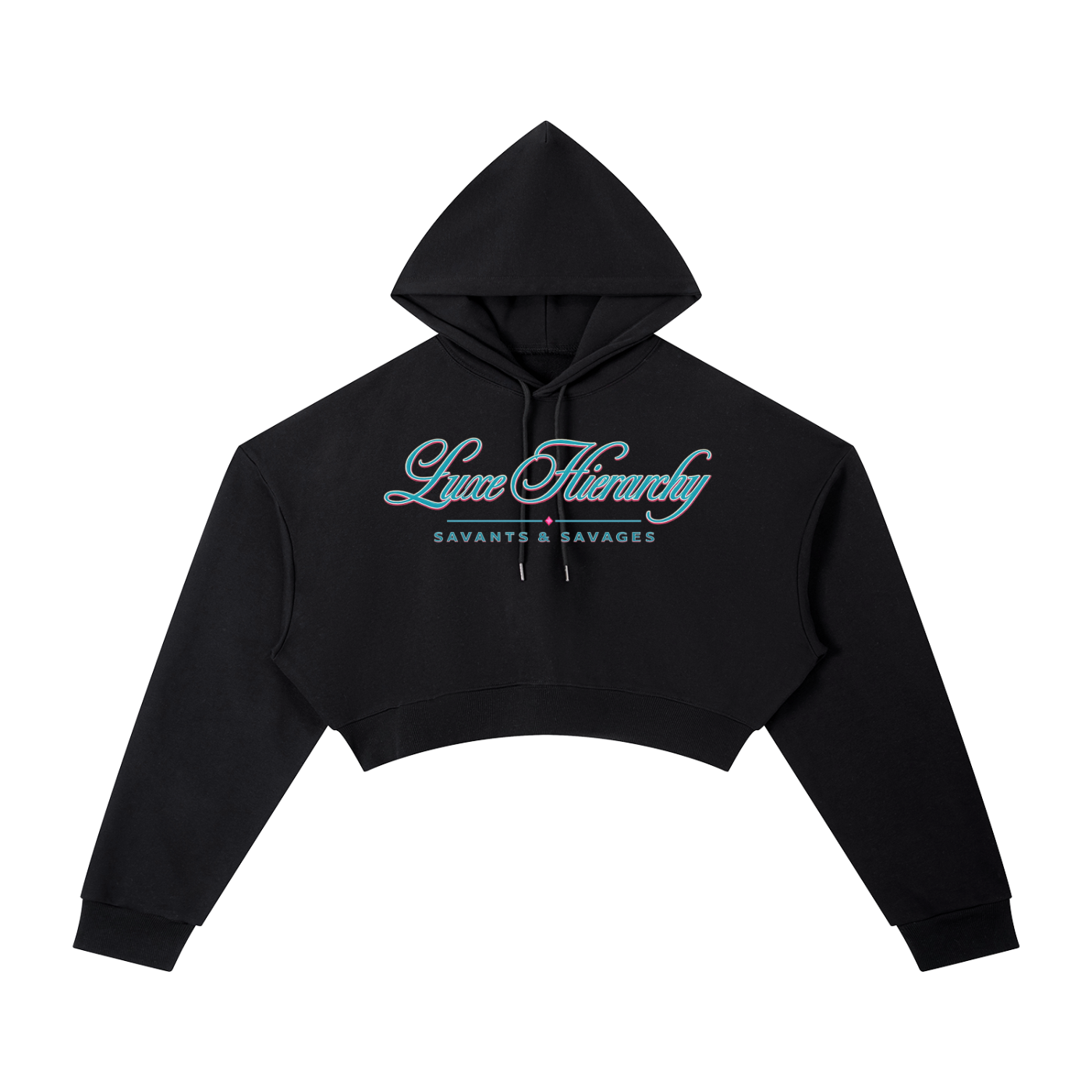 savantsandsavages,luxehierarchy,croppedhoodie,womens