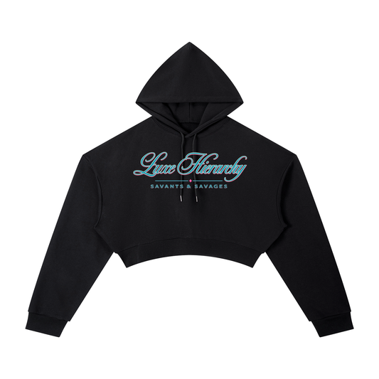 savantsandsavages,luxehierarchy,croppedhoodie,womens